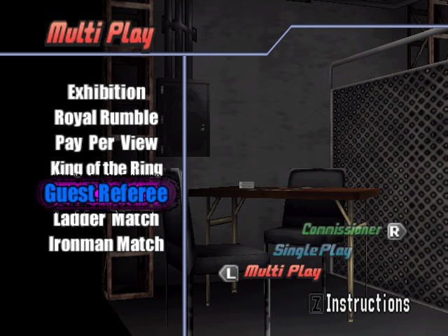 WWF No Mercy screenshot 3 for Nintendo 64
